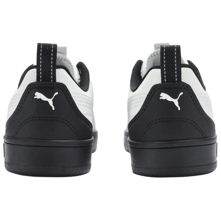 Puma Кроссовки унисекс низкие белые с черным заземлением универсальные удобные 408705-01