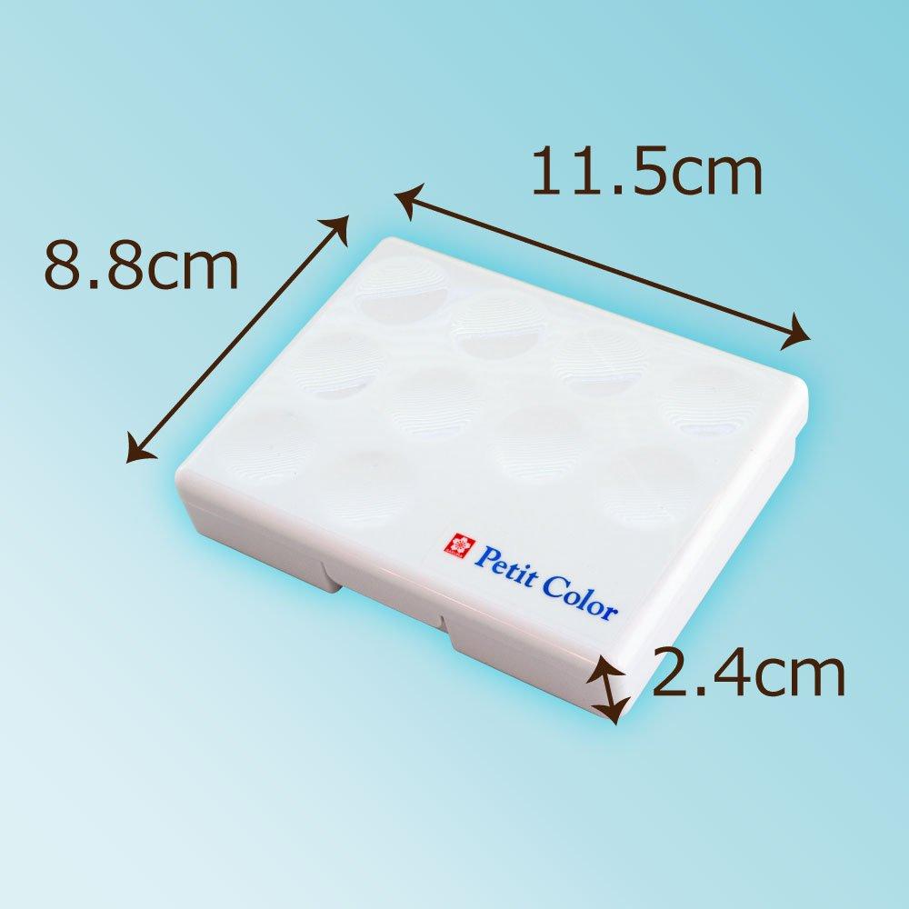 Sakura Craypas Petit Color Твердые акварельные краски, 12 цветов, NCW-12