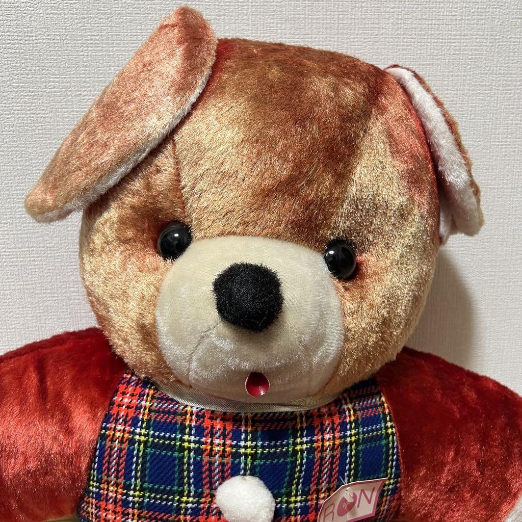 [USED] Vintage Big Teddy Bear, Retro, 80cm, Extra Large, Showa Era