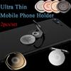 Support Socket Ultra Thin 360 Rotation Table Finger Ring Holder Car Bracket Mobile Phone Stand
