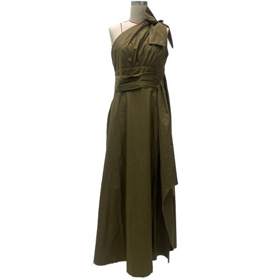 Женское вечернее платье с высоким разрезом на одно плечо без рукавов, плиссированное, с высокой талией, нестандартное, чистого цвета, коктейльное, свадебное, банкетное, макси-платье, бальное платье