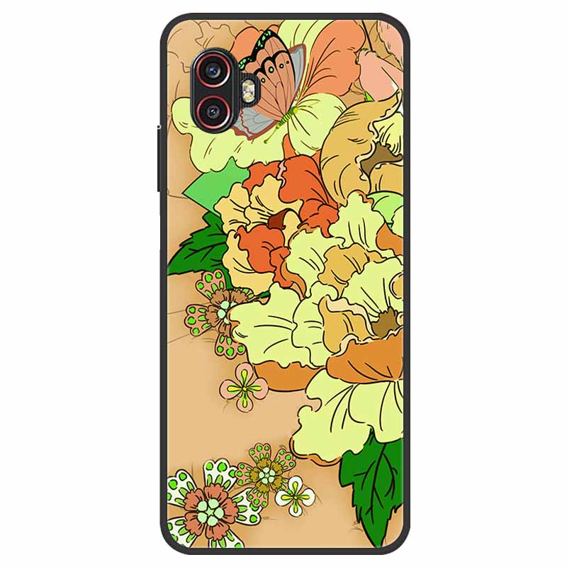 Чехол для Samsung Galaxy Xcover6 Pro 5G Модный Мягкий ТПУ Силиконовый Чехол для Телефона Для Samsung X Cover 6 Pro Задняя Крышка 6,6 дюйма Coque