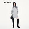 MO&Co. High-Neck Straight Fit Sweatshirt Dress