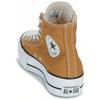 Converse Chuck Taylor All Star Lift Platform High Trek Tan Women Sneakers White Black A07210C