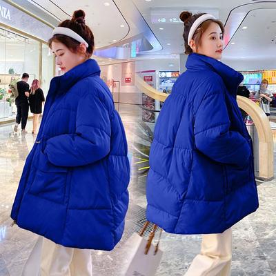 Новая модная стеганая куртка женская зимняя свободная повседневная стеганая куртка