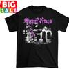 Умирающий внутри группа Saint Vitus Черная футболка Топы Футболка Хлопок Все размеры
