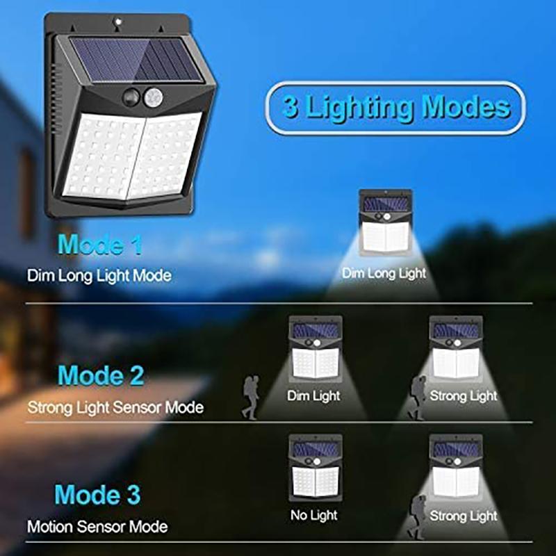 Outdoor Lights Outdoor Solar Light Security Lights Solar Motion Sensor Lights Wireless IP65 Outdoor Lights Waterproof Rain