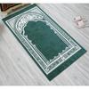 Islamic Retro Pattern Kneeling Blanket, Easy To Care, Wear-resistant Muslim Prayer Small Rug, Foldable Portable Prayer Carpet
