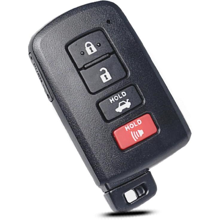 Keychain shell replacement part suitable for Toyota Avalon Camry Corolla RAV4 Highlander Sequoia 2011 2012 2013 2014 2015 2016 2017 2018 Keyless