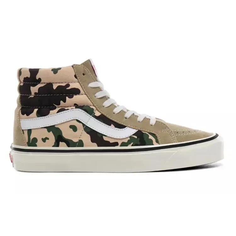 Vans Sk8-Hi 38 DX 'Anaheim Factory - OG Camo' (Unisex) Og Khaki / Og Camo Skate Shoes VN0A38GFTU6