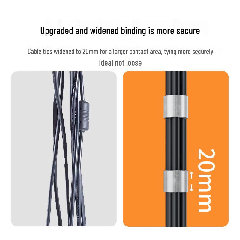 LianTuo Reusable Velcro Cable Management Strap