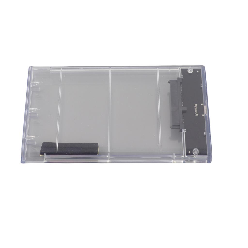Mobile Hard Disk Box Type-C 2.5in Serial Port Transparent SSD HDD Mechanical Enclosure (Not Inclube