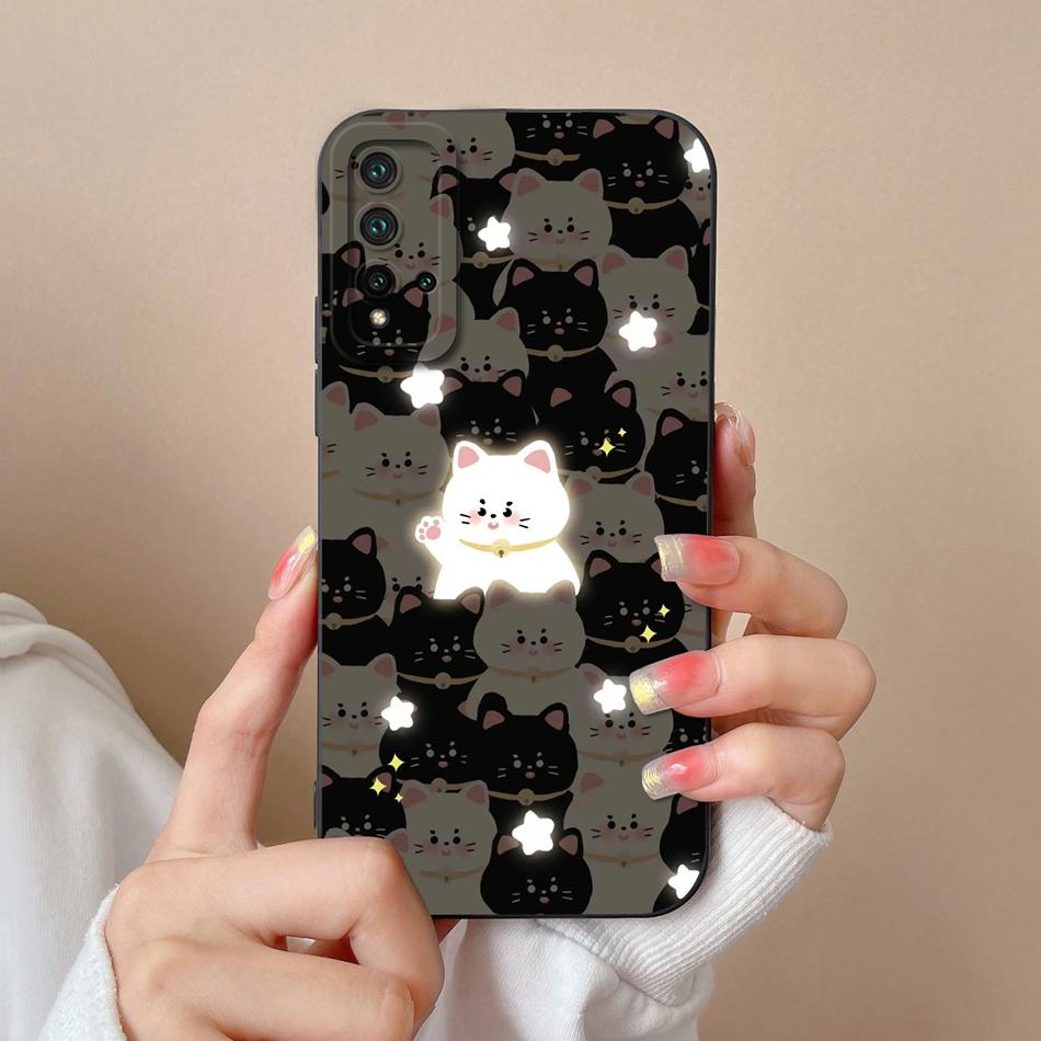 Case For Huawei Nova 5T Cover For Huawei Nova 6 Nova 7 Cartoon Bumper For Nova 5 T Nova6 Nova7 Soft Liquid Silicone Phone Cases