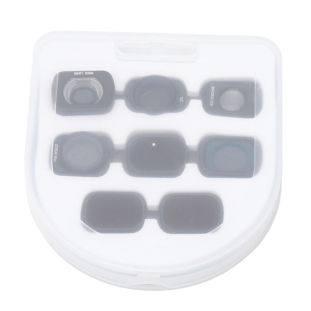 Camera Filter Set 8 In 1 Wide Angle Macro 14 ND16 ND64 ND256 CPL8 Drone ND Filters Set for Osmo