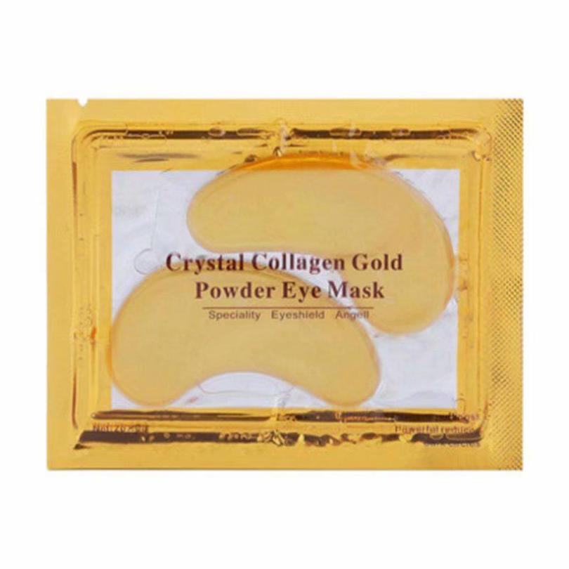 5 пар 24K Gold Collagen Eye Mask Антивозрастные патчи для глаз с гиалуроновой кислотой под маской для глаз