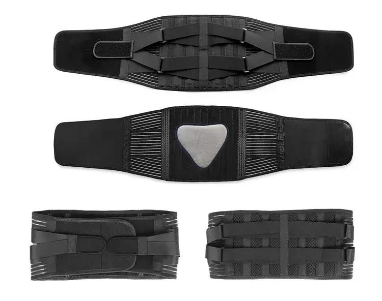 Polyester Adjustable Relieve Pain Lower Back Abdominal Waist Support Lumbar Belly Burner Belt Trimmer Strap Bands