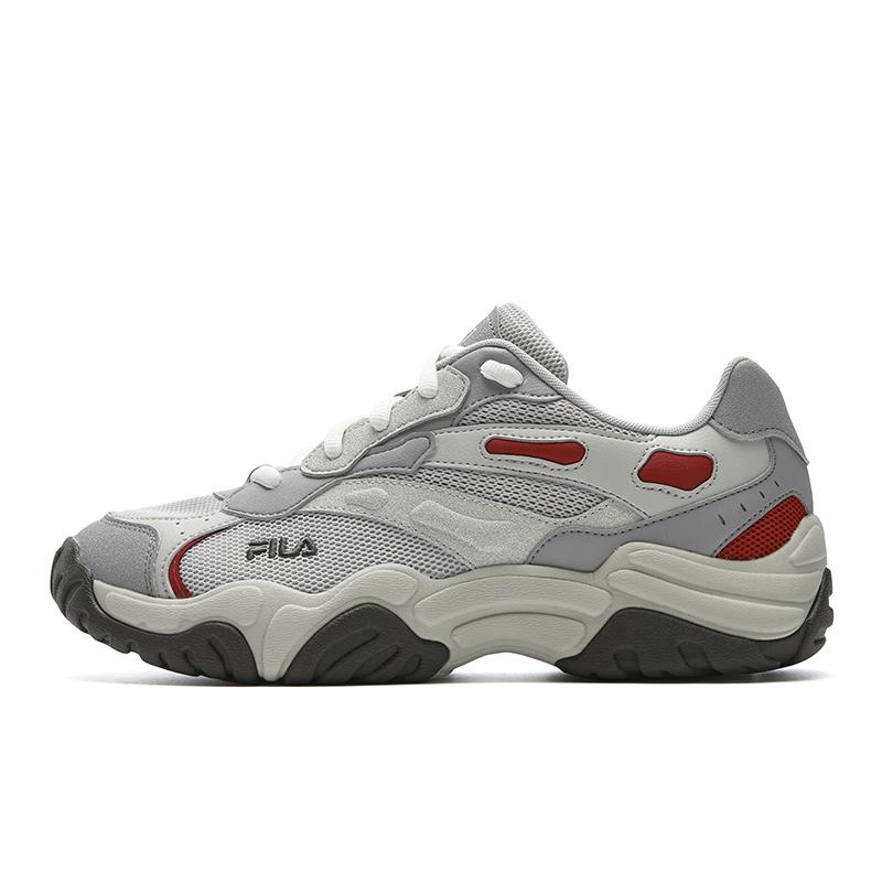 Fila KORAL Низкие массивные кроссовки Мужские Серый Бежевый F12M612117FMP