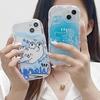 Мягкий чехол из ТПУ с милой собакой для IPhone 15 Infinix Tecno Spark Redmi Note 12 Note 11 Pro Samsung S23 Ultra S24 A53 A52 Realme C53 C55 OPPO Vivo Cover