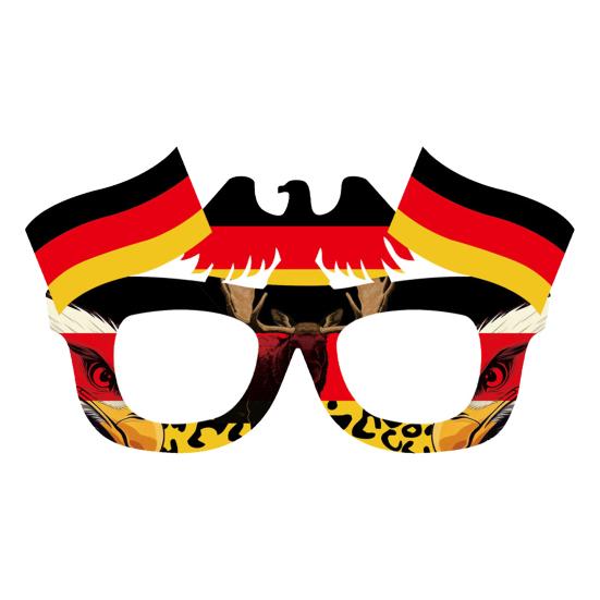 2026 Football Game Glasses Novelty Soccer Themed Party Eyeglasses National Flag Eyewear for Sports Party Favors Photo Props