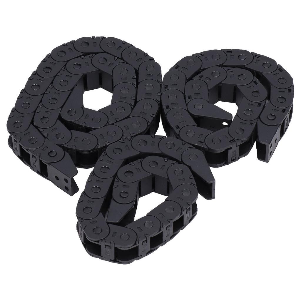 3 шт. 3D-принтер Кабелеукладчик с гибкой цепью 3 отверстия Открытый тип Нейлон для VORON 2.4 Switchwire