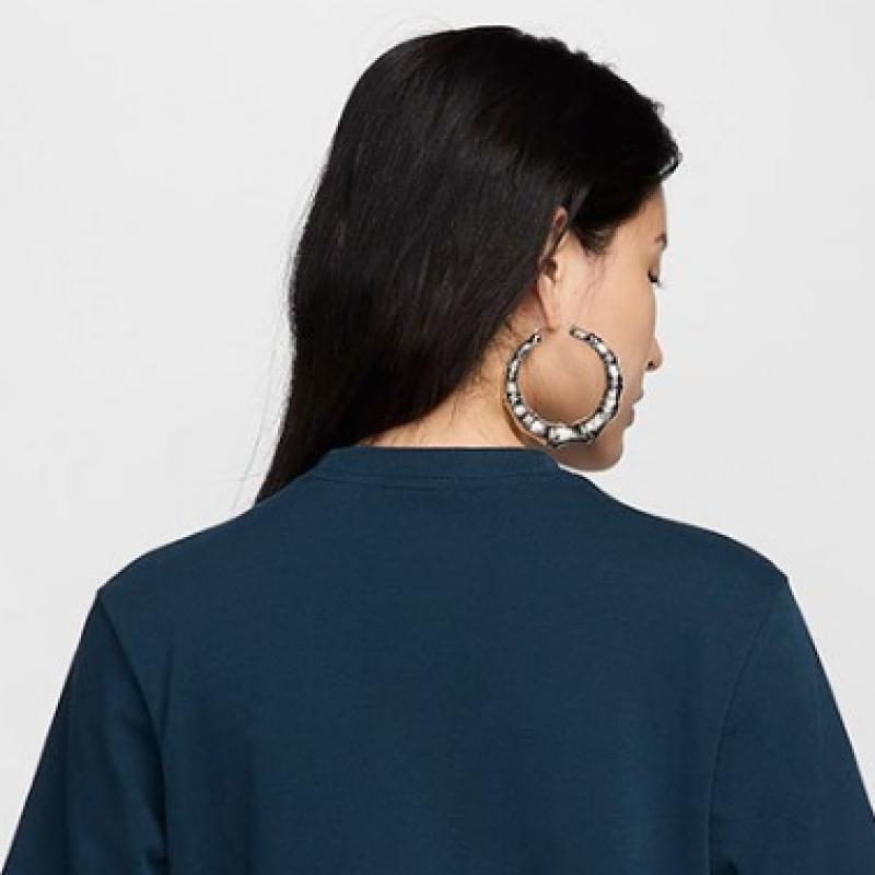 Nike Футболка с коротким рукавом, женская, незаменимая, свободная футболка DD1238 478 S2407