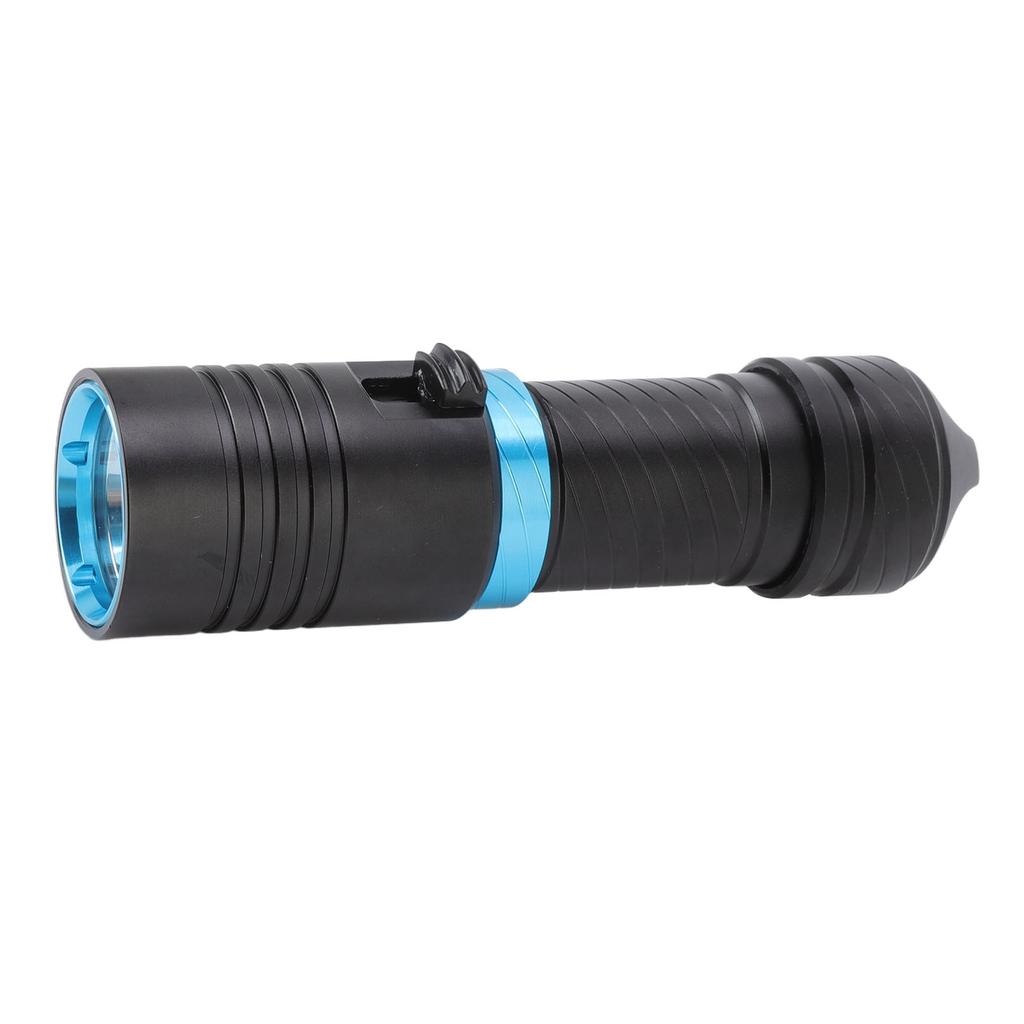 5000LM Diving Flashlight IPX8 100m Underwater Waterproof Infinitely Dimmable L2 LED Beads Scuba