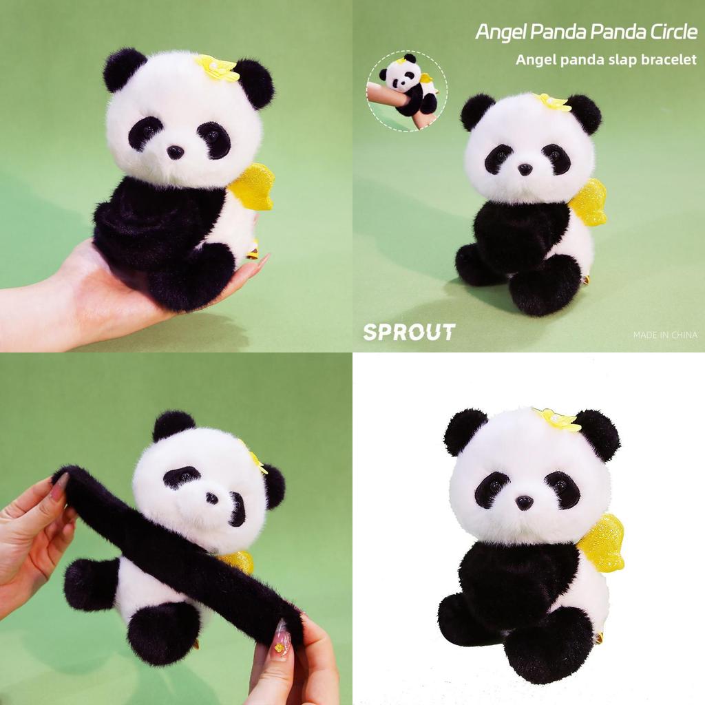 Cute Panda Soft Toy With Hypoallergenic Material For Gift And Doll Collectors