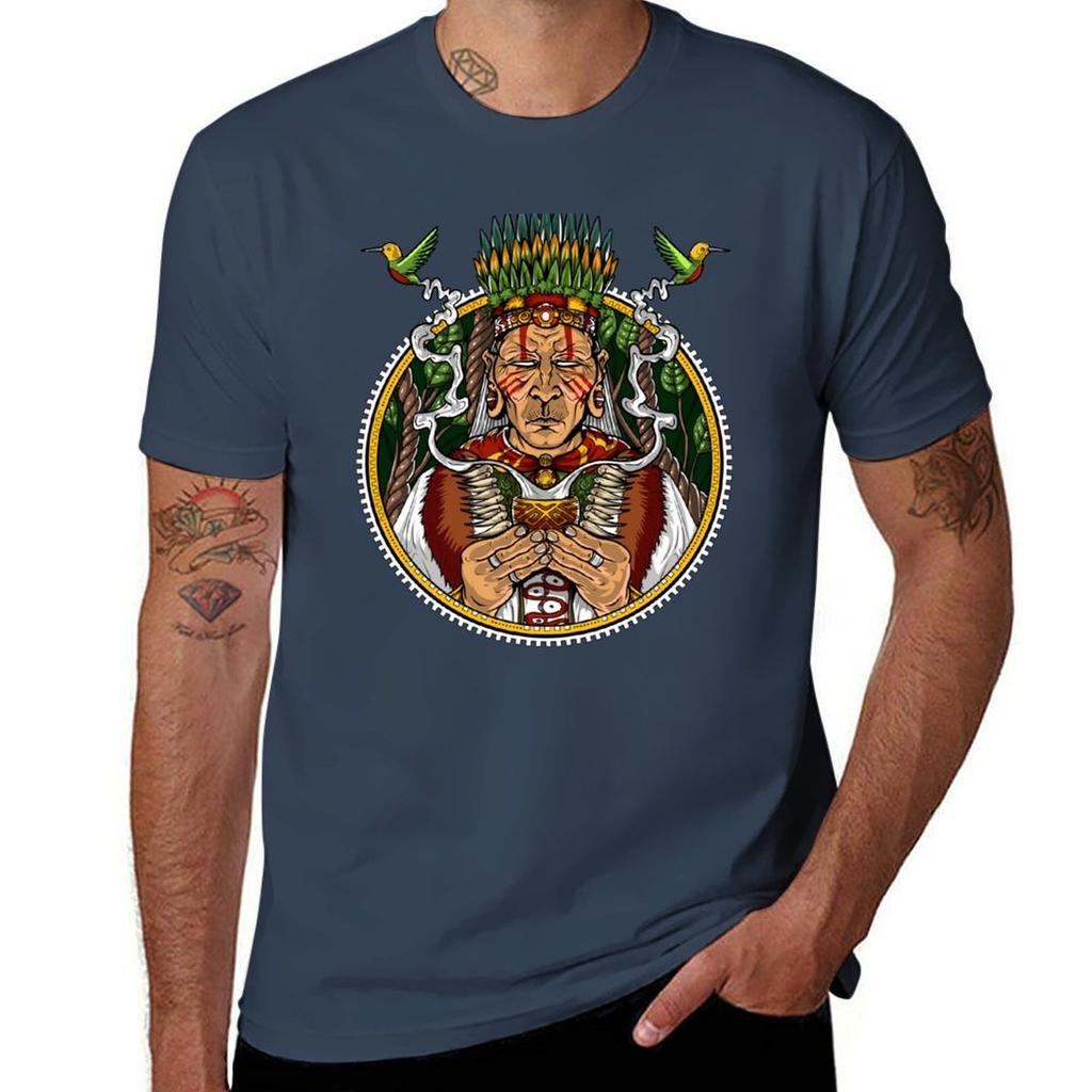 Ayahuasca ShaUnisex TShirt Independence Day Short Sleeve TShirt
