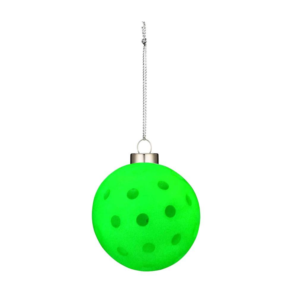 Realistic Pickleball Hanging Pendant Attached Hanging Chain Xmas Tree Decor Sports Lovers