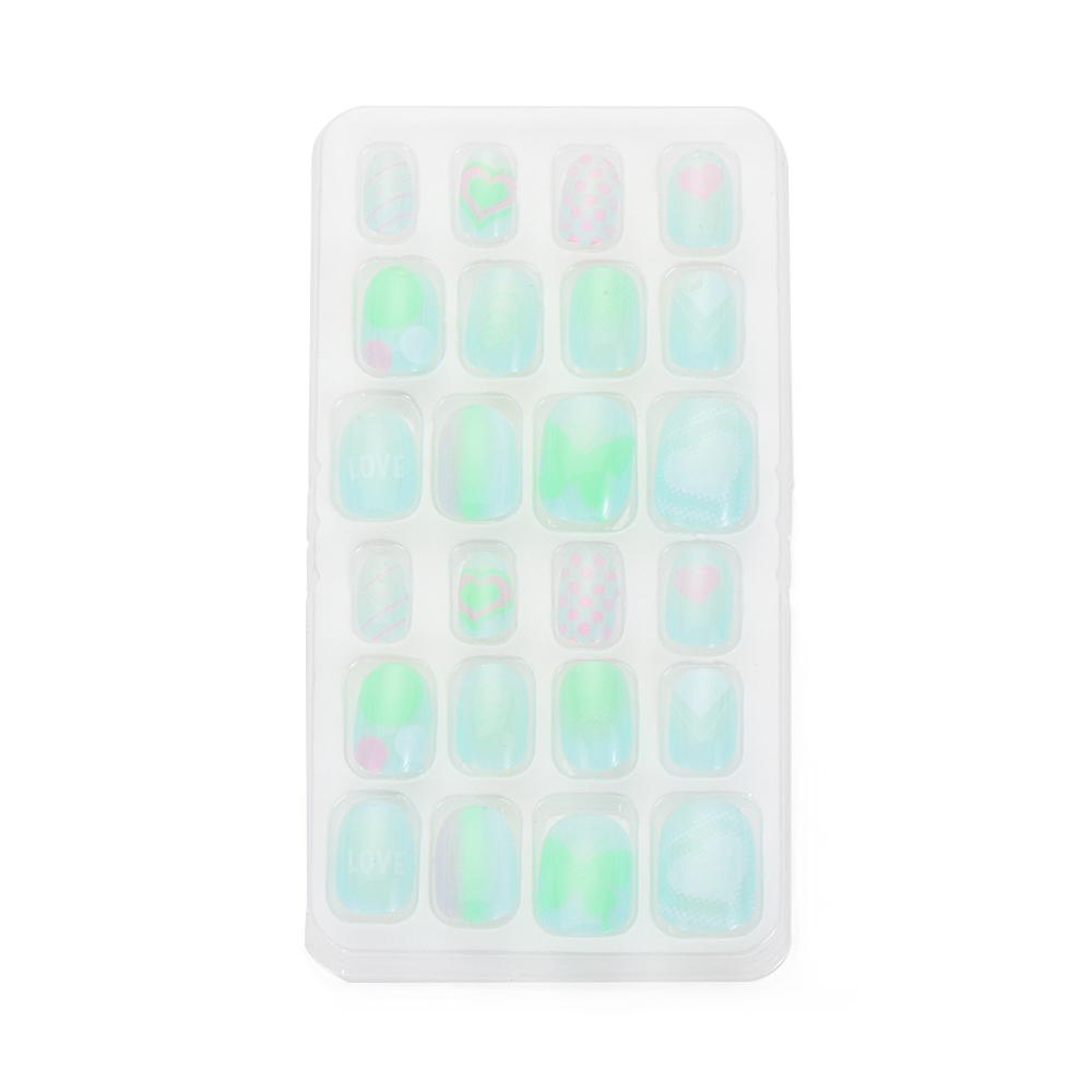 Типсы для ногтей многоразовые накладные ногти дизайн ногтей накладные ногти полное покрытие накладные ногти