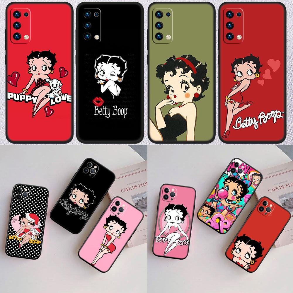 TR6 B-Bettys Art B-Boops Новый высококачественный чехол-ракушка для телефона Redmi Note 13 14 Pro+ Plus A3 A3X 13X 13C 13R 14S 14C 14R