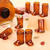 10Pcs 1 Oz Mini Cowboy Boot Shot Glasses Western Cowboy Glasses Creative Beer Cup for Cowboy Cowgirl Bachelorette Party