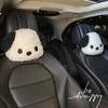 Cartoon Dog Car Seat Headrest Waist Pillow Cute Travel Universal Neck Pillow Car Interior Accessories Neck Support