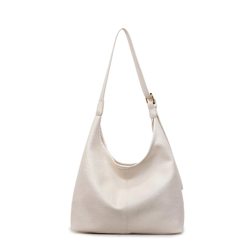 Винтажная сумка-коммутер большой вместимости, женская сумка на плечо из мягкой кожи, сумка-тоут под мышкой