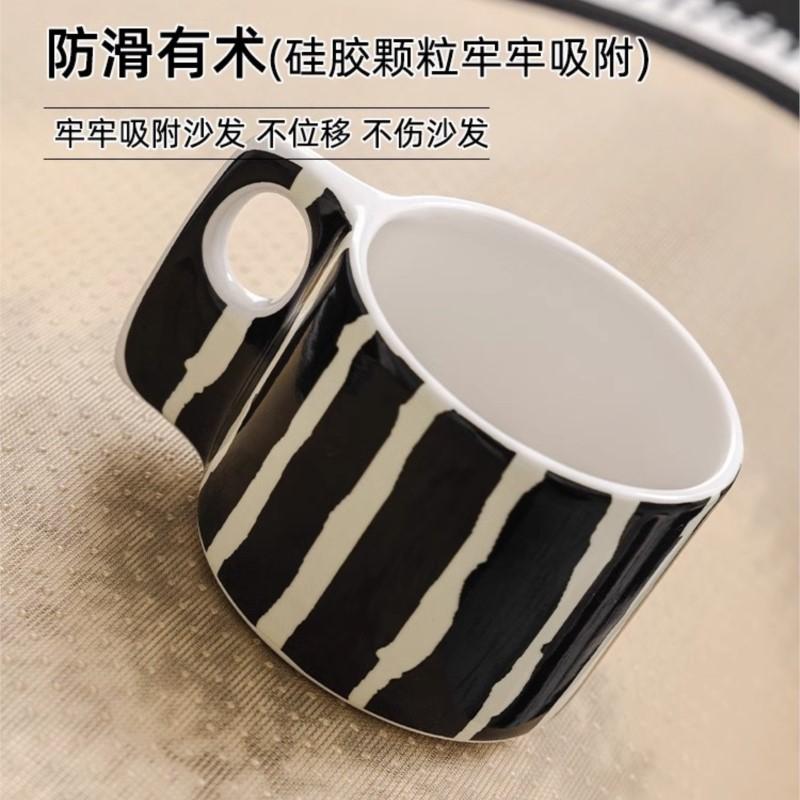 Осенний домашний чехол из шенилловой ткани в полоску Funda Sofa Mat Non-slip Anti-cat Sofa Cushion Couch Sofa Covers Mat