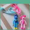 Poppy Playtime Трехмерный парный брелок Стильный и прочный силиконовый кулон