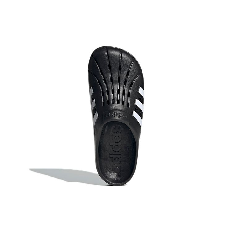 Adidas Adilette Clog Черно-Белые Кроссовки Унисекс Core-Black Cloud-White GZ5886