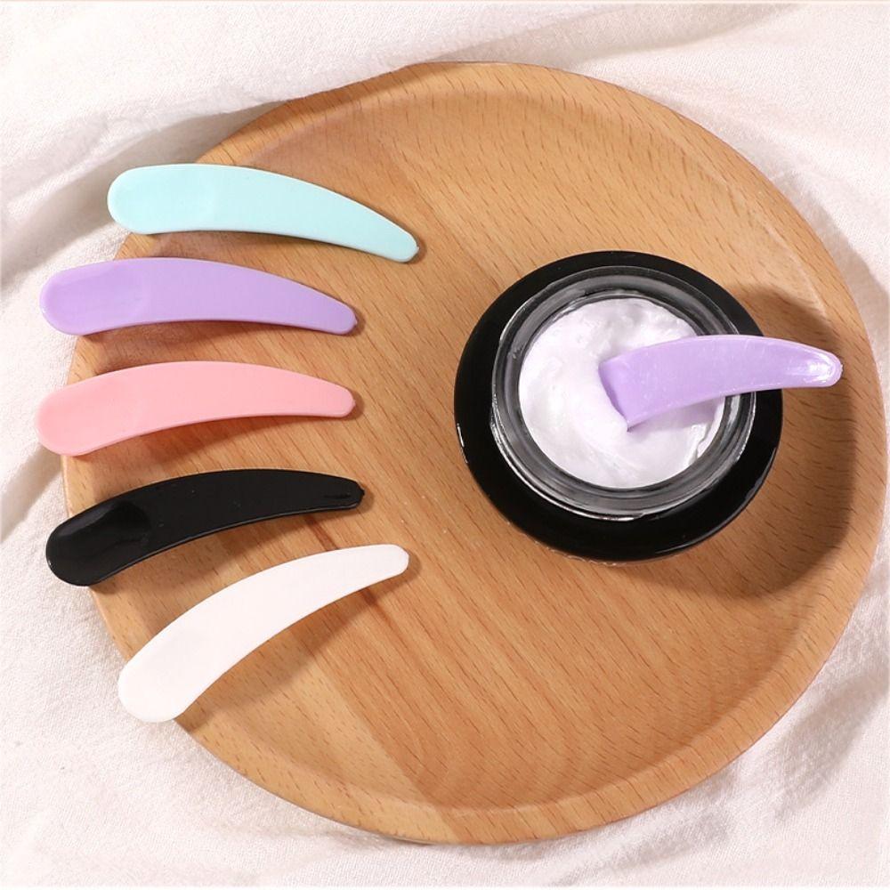 5 шт./компл., мини-шпатель для смешивания, маска, ложки для крема, изогнутая ложка, косметический шпатель, крем для глаз, палочка