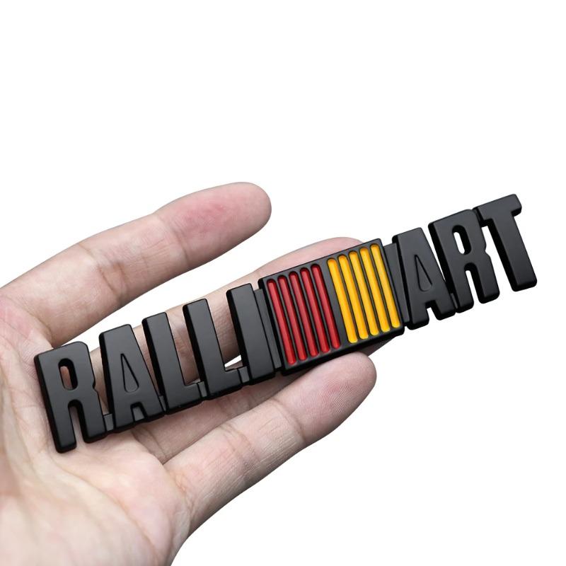 3D Металлическая Наклейка-Эмблема Решетки Радиатора RALLlART Для Кузова Автомобиля, Багажника Lancer Outlander Ralliart Eclipse