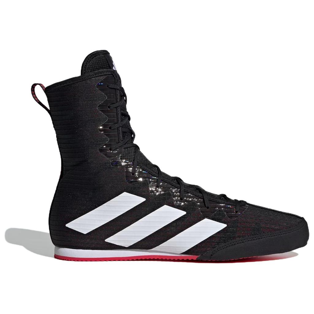 Adidas Box Hog 4 Black White Pure Ruby Unisex Sneakers Core-Black Cloud-White IH2730