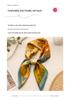 Luxurious 70% Silk Korean Style Neck Scarf for Mom - High-End Oil Painting Design, Sun Protection Square Scarf
