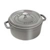STAUB 405093120 - Cocotte Ronde - Ø 26 Cm - Gris Graphite
