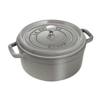 STAUB 405093120 - Круглая кастрюля (кокот) - Ø 26 см - Графитовый серый