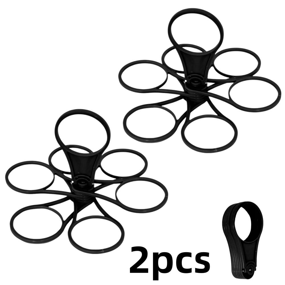 1/2 шт. Складной подстаканник с прочной ручкой, карманный, портативный, для напитков, для баров, для кофе и пивных стаканов на вынос, аксессуар