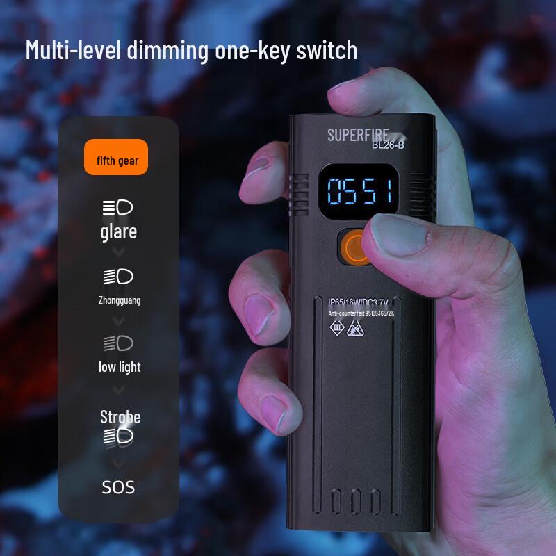 SupFire BL26-B Быстросъемный перезаряжаемый велосипедный фонарь