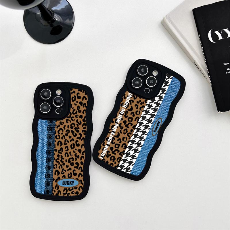 Мягкий чехол из ТПУ в форме волны для Redmi Note 12 Pro Note 11 Realme C55 C53 11 Tecno Spark 10C IPhone Vivo Y35 Y02 Samsung A53 S23 Ultra Cover