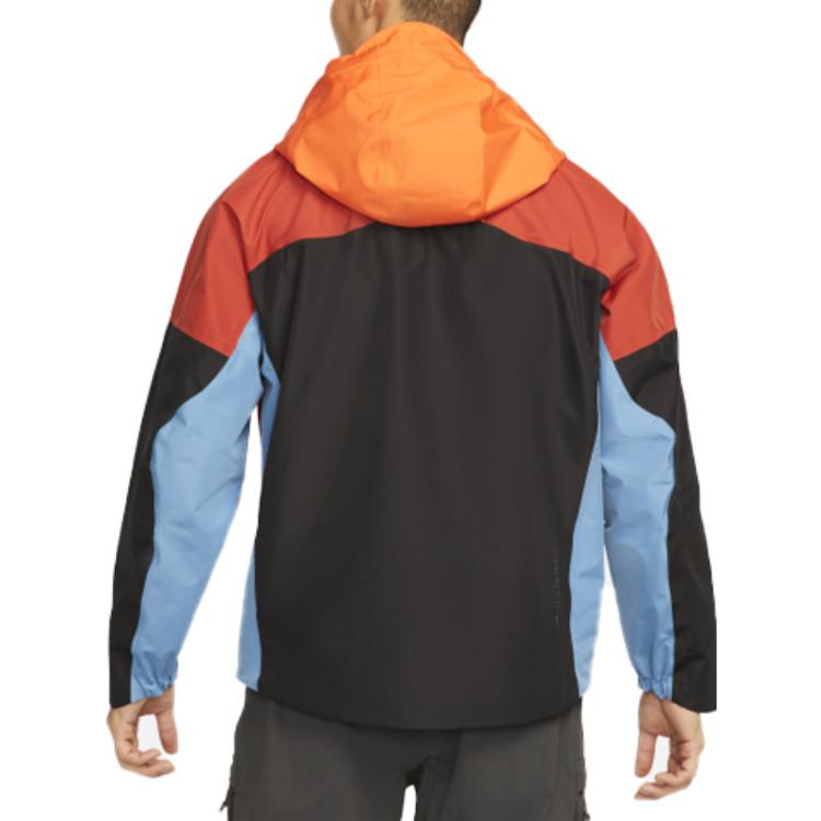 Nike Мужские куртки ACG Rush Orange с капюшоном Умеренные Другие DB3560-817
