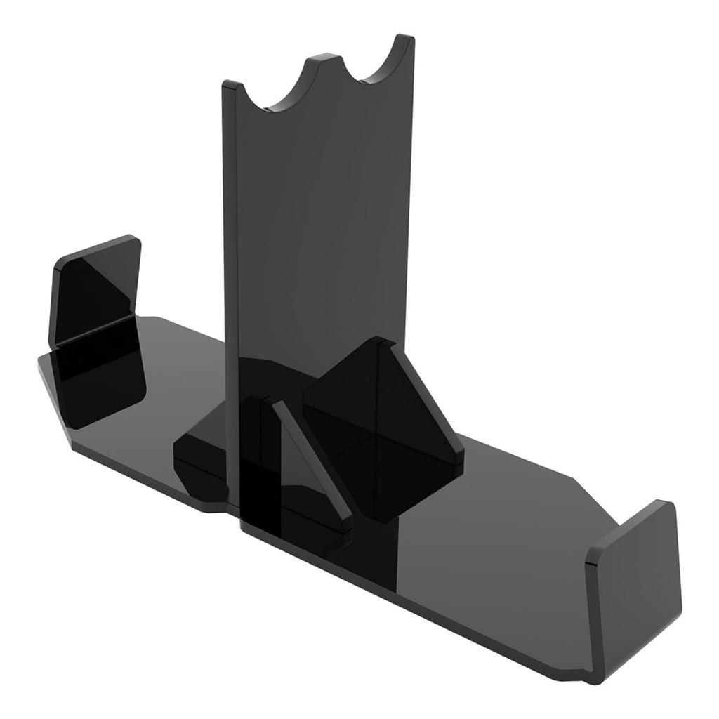 Прозрачная акриловая подставка Витрина Защитите свое оружие с двойной заточкой Подставка для демонстрации мечей Держатель Легкая настольная стойка