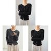 Womens Knit Cardigan With Fringed Design For Casual Fall Wear