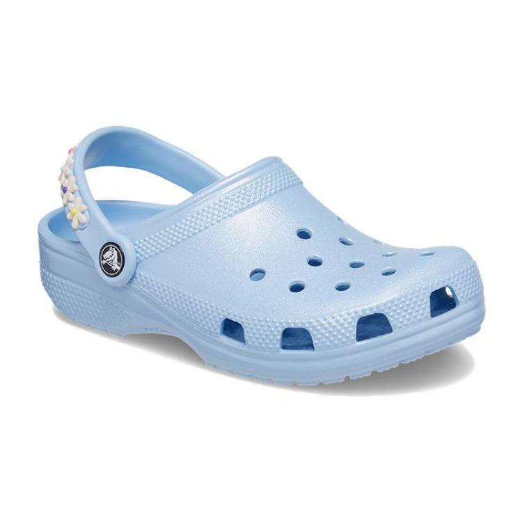 Crocs Comfortable Non-Slip Durable Childrens Sandals Kids Sandals Light-Blue 209064-4NS